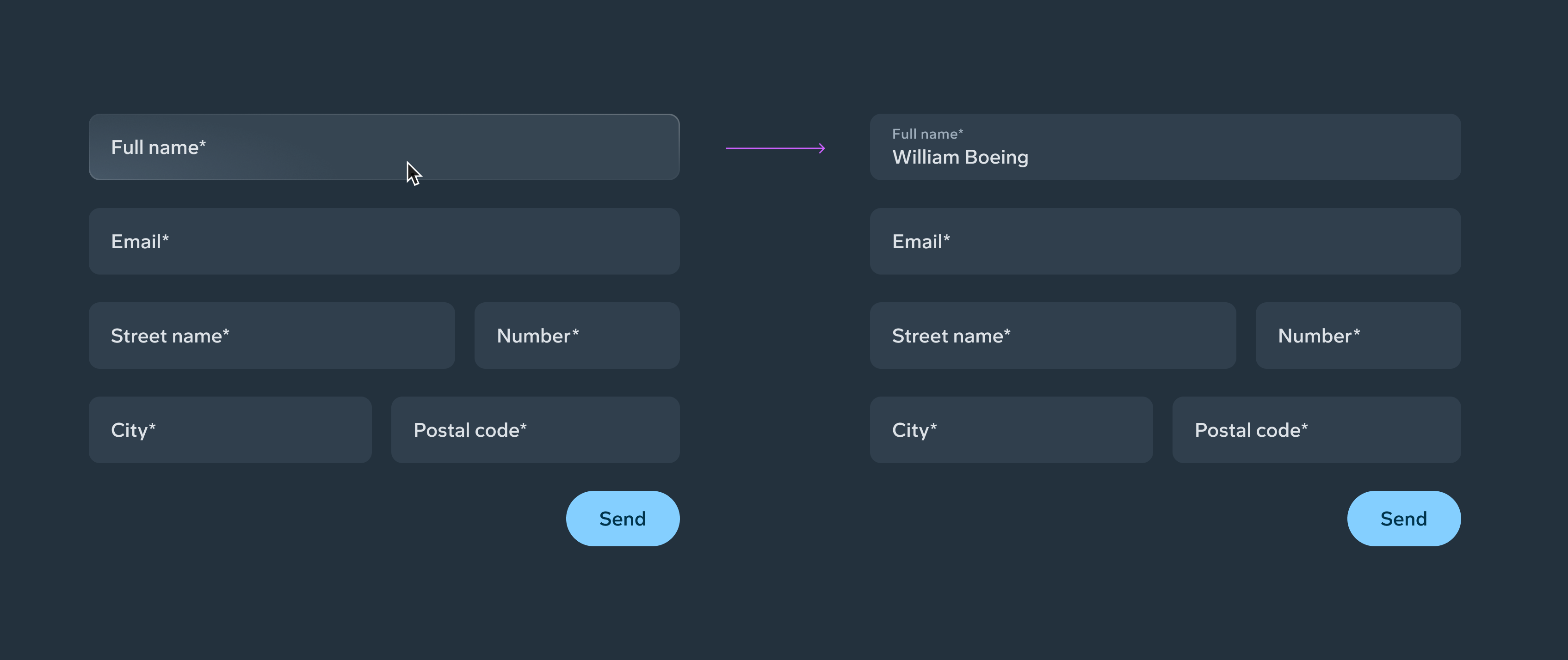 Exception - large forms